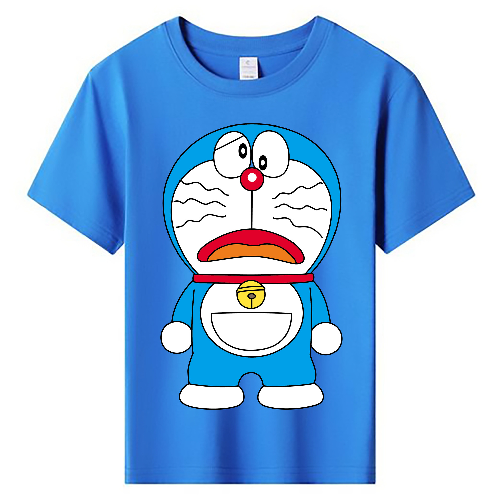 （画像用） ドラえもん Doraemon 綿100％キッズTシャツ（フロントプリント）